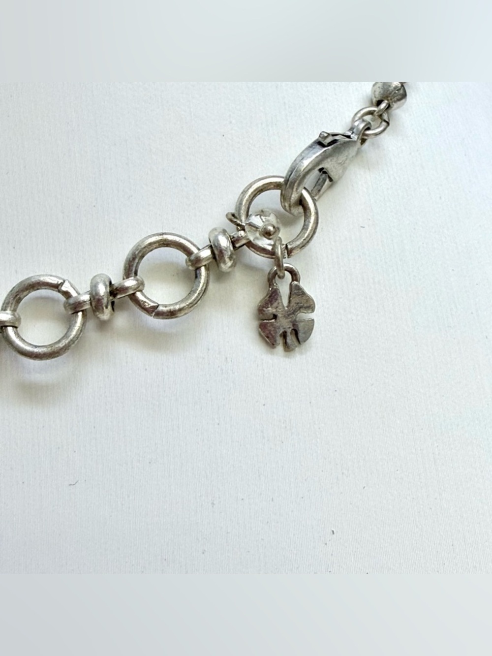 Lucky Brand mixed metal tribal pendant necklace - Picture 5 of 5